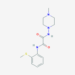 N1-(4-methylpiperazin-1-yl)-N2-(2-(methylthio)phenyl)oxalamide