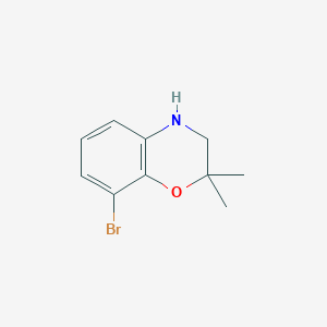 8-bromo-2,2-dimethyl-3,4-dihydro-2H-benzo[1,4]oxazine