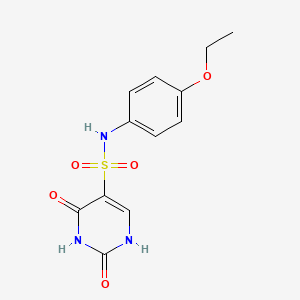 N-(4-ethoxyphenyl)-2-hydroxy-6-oxo-1,6-dihydropyrimidine-5-sulfonamide