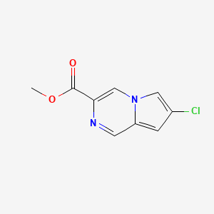 Methyl 7-chloropyrrolo[1,2-a]pyrazine-3-carboxylate