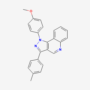 1-(4-methoxyphenyl)-3-(4-methylphenyl)-1H-pyrazolo[4,3-c]quinoline