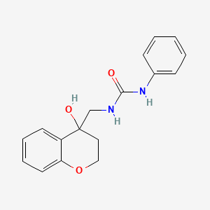 1-((4-Hydroxychroman-4-yl)methyl)-3-phenylurea
