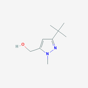 (5-Tert-butyl-2-methylpyrazol-3-yl)methanol