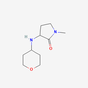 1-methyl-3-((tetrahydro-2H-pyran-4-yl)amino)pyrrolidin-2-one