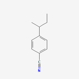 molecular formula C11H13N B2467002 4-(仲丁基)苯甲腈 CAS No. 142779-15-5