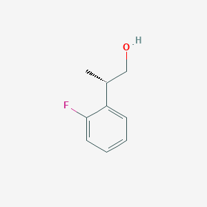 (2S)-2-(2-Fluorophenyl)propan-1-ol