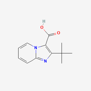 2-Tert-butylimidazo[1,2-a]pyridine-3-carboxylic acid