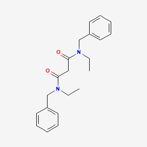 molecular formula C21H26N2O2 B2467083 N,N'-dibenzyl-N,N'-diethylpropanediamide CAS No. 158268-77-0