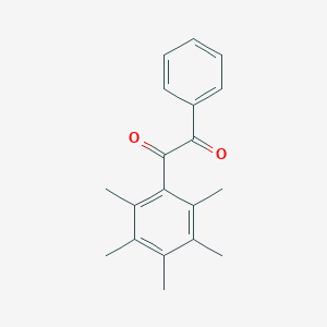 molecular formula C19H20O2 B024672 1-(2,3,4,5,6-Pentamethylphenyl)-2-phenylethane-1,2-dione CAS No. 100461-35-6