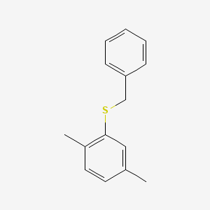 molecular formula C15H16S B2467235 Benzyl 2,5-dimethylphenyl sulfide CAS No. 5023-62-1