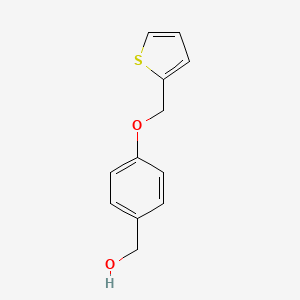 [4-(Thiophen-2-ylmethoxy)phenyl]methanol