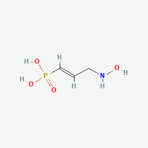 [(1E)-3-(hydroxyamino)prop-1-en-1-yl]phosphonic acid