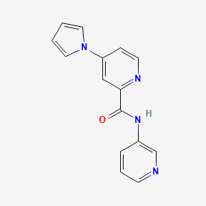 N-(pyridin-3-yl)-4-(1H-pyrrol-1-yl)picolinamide