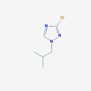3-Bromo-1-(2-methylpropyl)-1,2,4-triazole