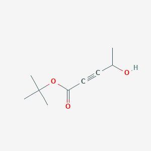 tert-Butyl 4-hydroxypent-2-ynoate