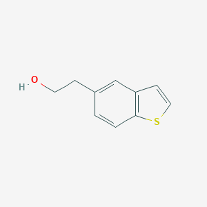 molecular formula C10H10OS B024674 2-(1-苯并噻吩-5-基)乙醇 CAS No. 96803-30-4