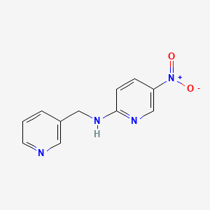 5-nitro-N-(pyridin-3-ylmethyl)pyridin-2-amine