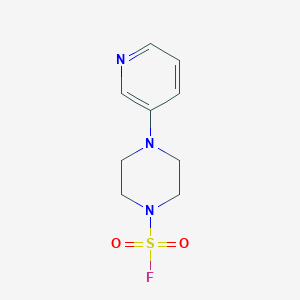 4-Pyridin-3-ylpiperazine-1-sulfonyl fluoride