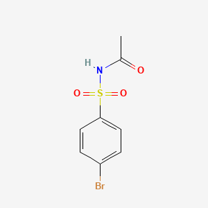 N-[(4-bromophenyl)sulfonyl]acetamide