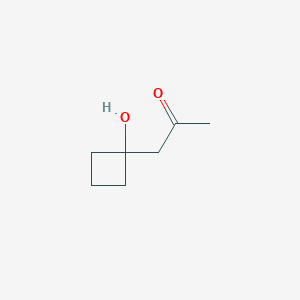 1-(1-Hydroxycyclobutyl)propan-2-one