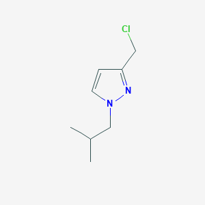 3-(Chloromethyl)-1-isobutyl-1H-pyrazole