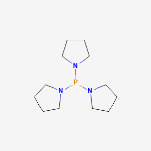 molecular formula C12H24N3P B2467684 Tris(1-pyrrolidinyl)phosphine CAS No. 5666-12-6