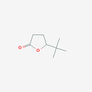 molecular formula C8H14O2 B2467693 5-tert-Butyloxolane-2-one CAS No. 21175-44-0