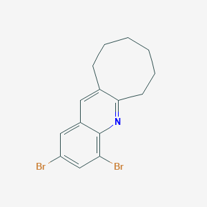 2,4-Dibromo-6,7,8,9,10,11-hexahydrocycloocta[b]quinoline