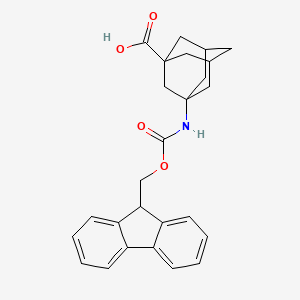 molecular formula C26H27NO4 B2467794 Fmoc-Adam-OH CAS No. 875211-10-2