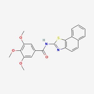 N-benzo[g][1,3]benzothiazol-2-yl-3,4,5-trimethoxybenzamide