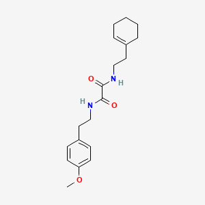 N1-(2-(cyclohex-1-en-1-yl)ethyl)-N2-(4-methoxyphenethyl)oxalamide
