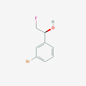(1S)-1-(3-Bromophenyl)-2-fluoroethanol