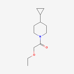 1-(4-Cyclopropylpiperidin-1-yl)-2-ethoxyethan-1-one