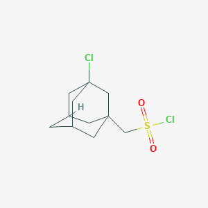 (3-Chloro-1-adamantyl)methanesulfonyl chloride