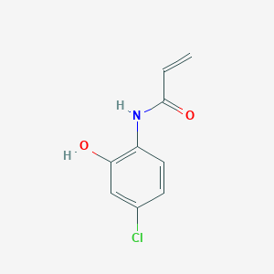 N-(4-chloro-2-hydroxyphenyl)prop-2-enamide