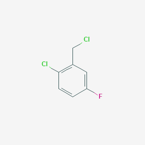 molecular formula C7H5Cl2F B2468186 2-Chlor-5-fluorbenzylchlorid CAS No. 898910-40-2