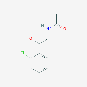 N-(2-(2-chlorophenyl)-2-methoxyethyl)acetamide