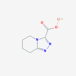 Lithium 5,6,7,8-tetrahydro-[1,2,4]triazolo[4,3-a]pyridine-3-carboxylate