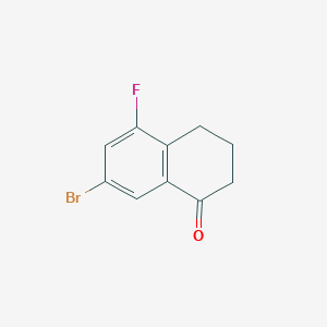 7-Bromo-5-fluoro-3,4-dihydronaphthalen-1(2H)-one