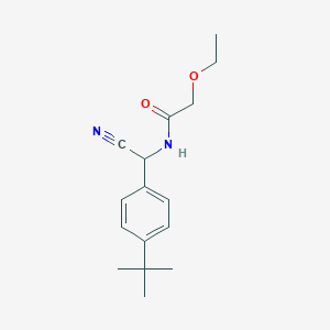 molecular formula C16H22N2O2 B2468275 N-[(4-tert-butylphenyl)(cyano)methyl]-2-ethoxyacetamide CAS No. 1355535-34-0