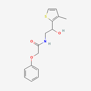 N-(2-hydroxy-2-(3-methylthiophen-2-yl)ethyl)-2-phenoxyacetamide
