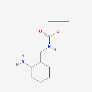 tert-butyl N-[(2-aminocyclohexyl)methyl]carbamate