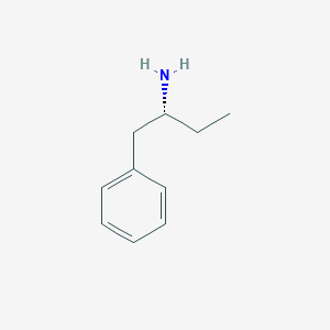 molecular formula C10H15N B2468382 (2R)-1-PHÉNYLBUTAN-2-AMINE CAS No. 30543-89-6