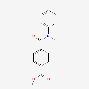 4-[Methyl(phenyl)carbamoyl]benzoic acid