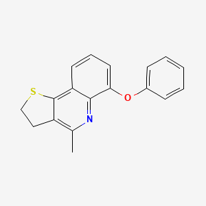 4-Methyl-6-phenoxy-2,3-dihydrothieno[3,2-c]quinoline