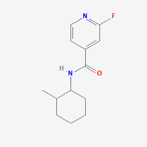 2-fluoro-N-(2-methylcyclohexyl)pyridine-4-carboxamide