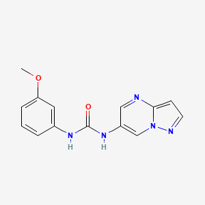 1-(3-Methoxyphenyl)-3-(pyrazolo[1,5-a]pyrimidin-6-yl)urea