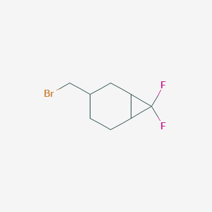 3-(Bromomethyl)-7,7-difluorobicyclo[4.1.0]heptane