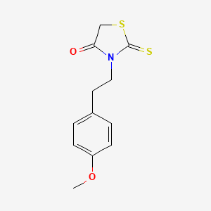 3-[2-(4-Methoxyphenyl)ethyl]-2-thioxo-1,3-thiazolidin-4-one