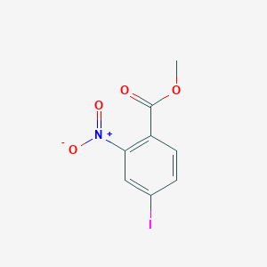 molecular formula C8H6INO4 B2468706 4-碘基-2-硝基苯甲酸甲酯 CAS No. 791098-21-0